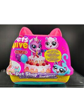 Pets Alive Surprise Pet Shop Birthday Party Toy Set Exclusive